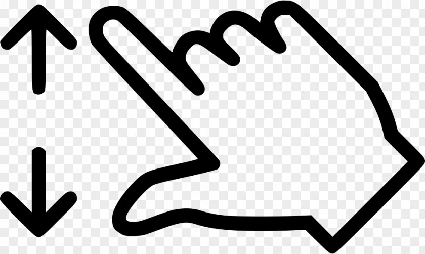 Hand Pointing Gesture Touchscreen Clip Art PNG