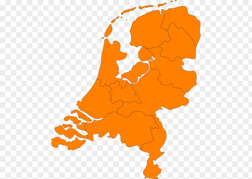 Map Netherlands Clip Art PNG