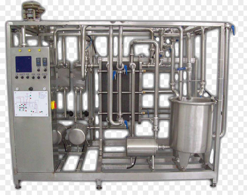 Milk Machine Pasteurisation Juice Dairy PNG