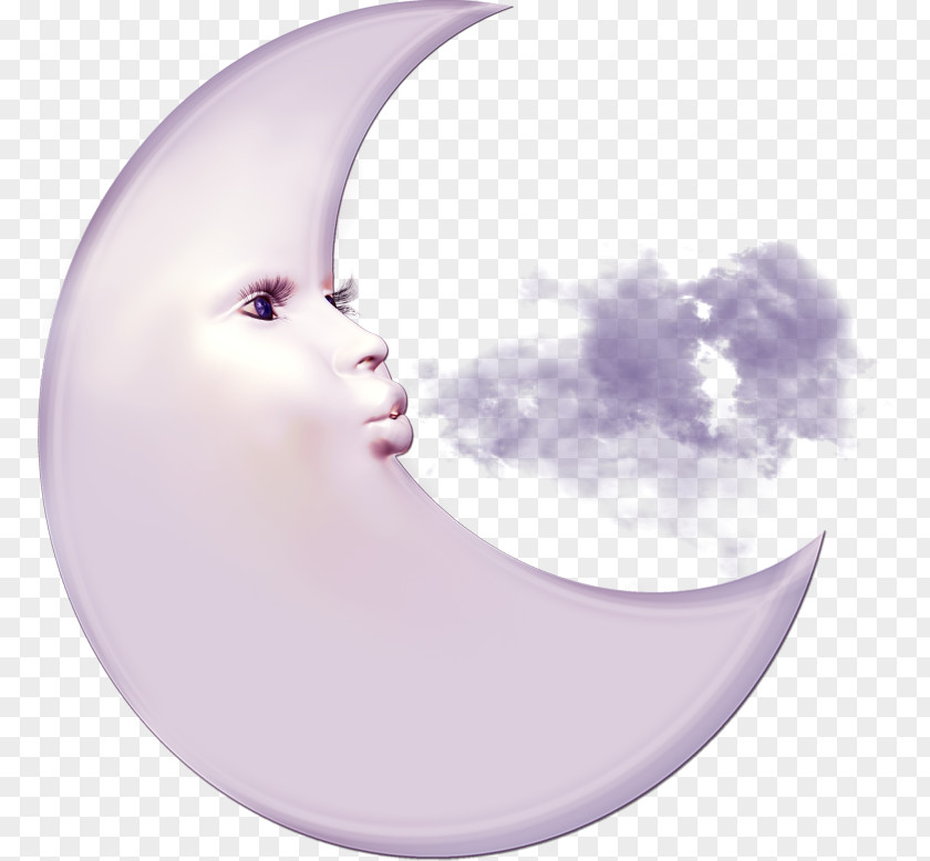 Moon Cloud Clip Art PNG