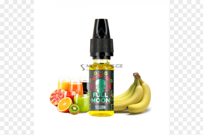 Yellow Full Moon Dragon Fruit Electronic Cigarette Aerosol And Liquid Citrus PNG
