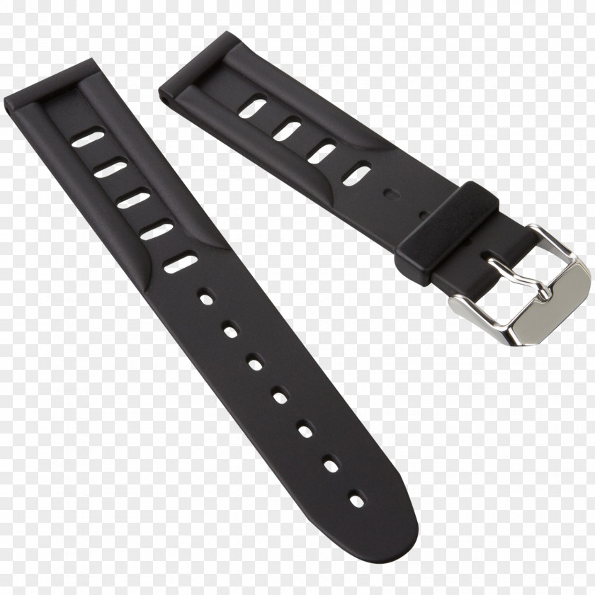 Flat Strap Material Watch PNG