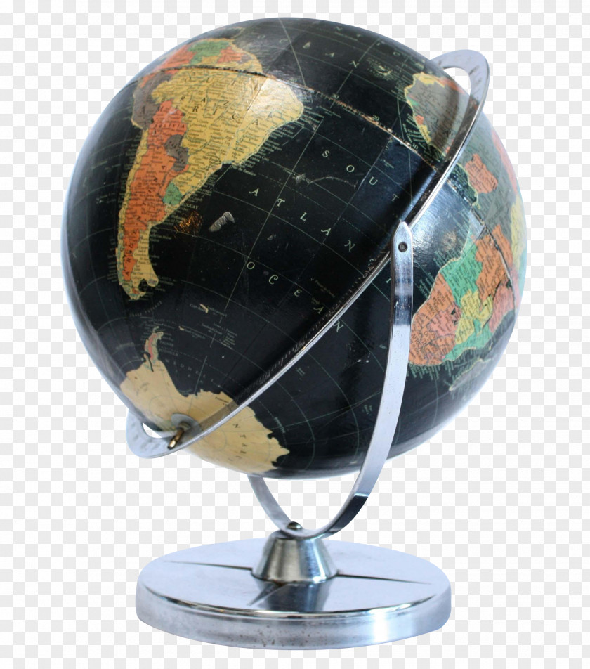 Globe Replogle World Chairish Sphere PNG