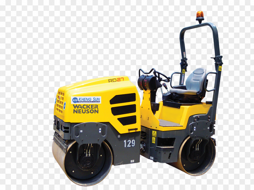 Road Roller Kheng Sun Hiring Equipments Private Limited Compactor Machine Bulldozer PNG