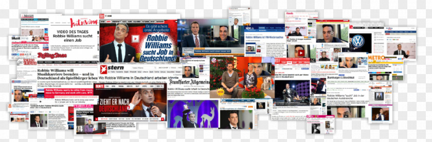 Robbie Williams Brand Media PNG