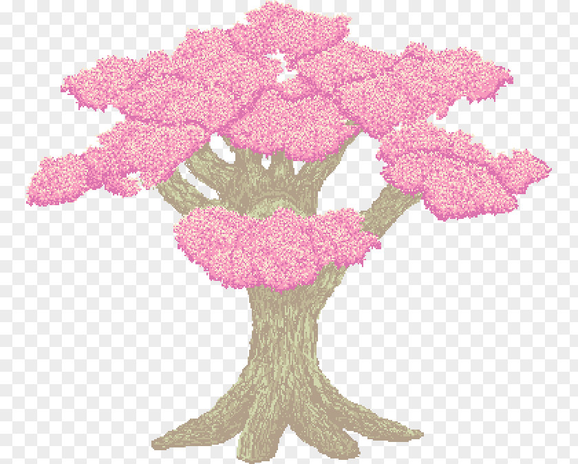 Sakura Tree Flower Floral Design Petal Lilac PNG