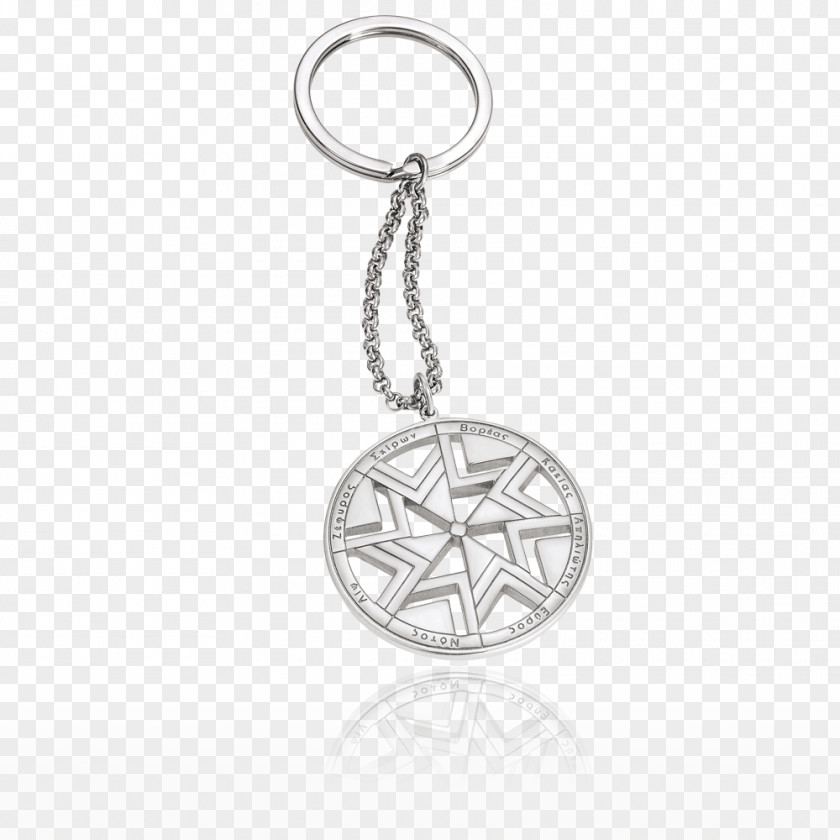 Silver Locket Key Chains Body Jewellery PNG