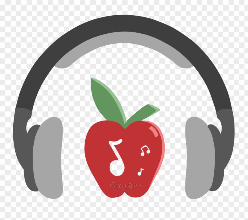 Apple Headphones Fruit Clip Art PNG