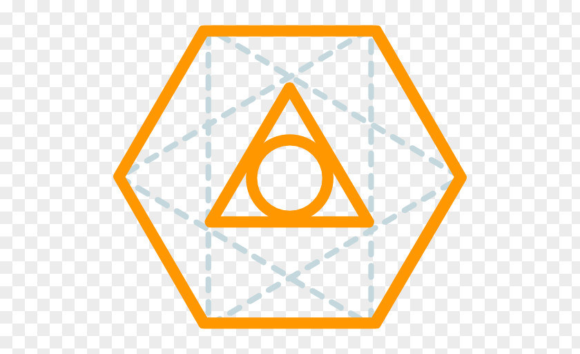 Geometric Shapes Icon Design PNG