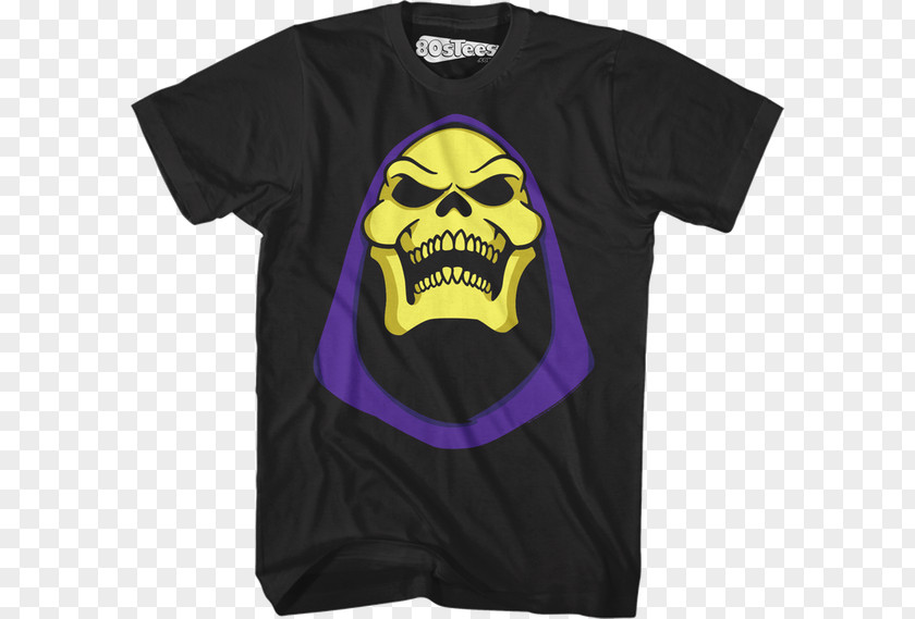 T-shirt Skeletor Hoodie He-Man Nirvana PNG