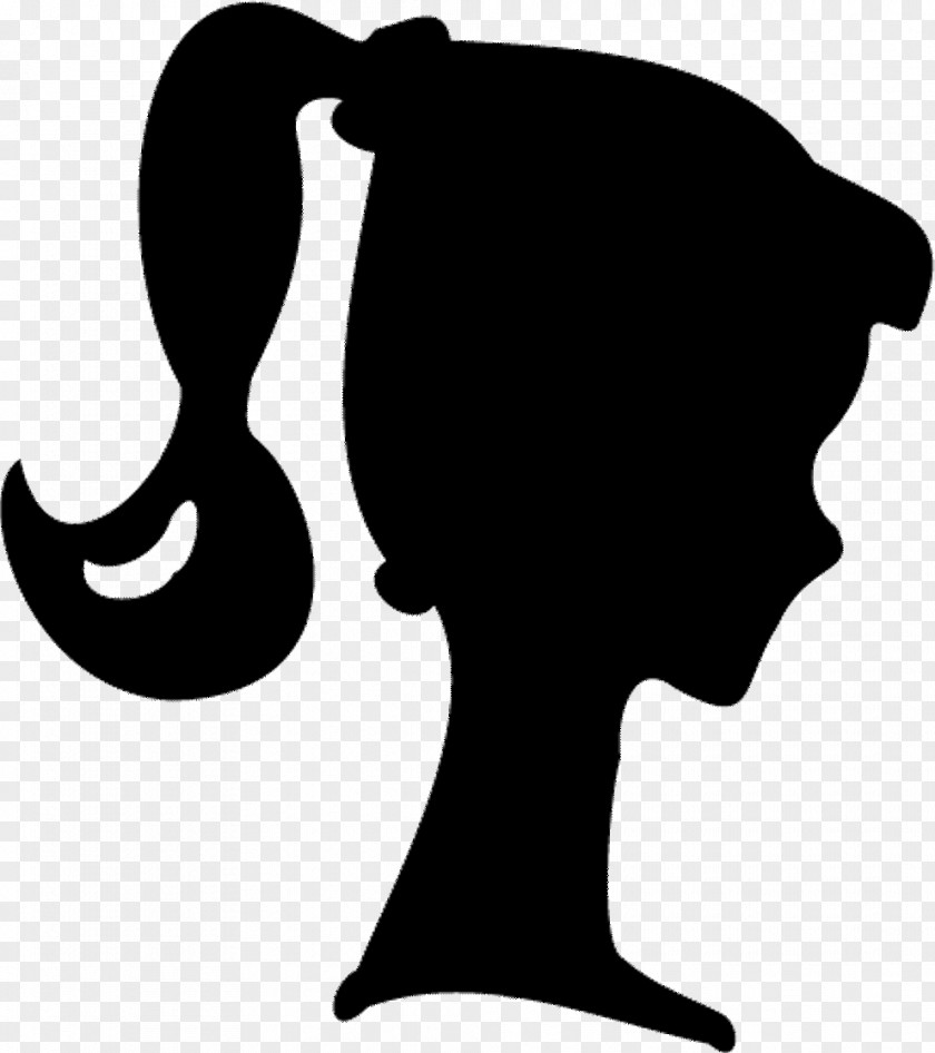 Birthday Party Barbie Silhouette Drawing Clip Art PNG