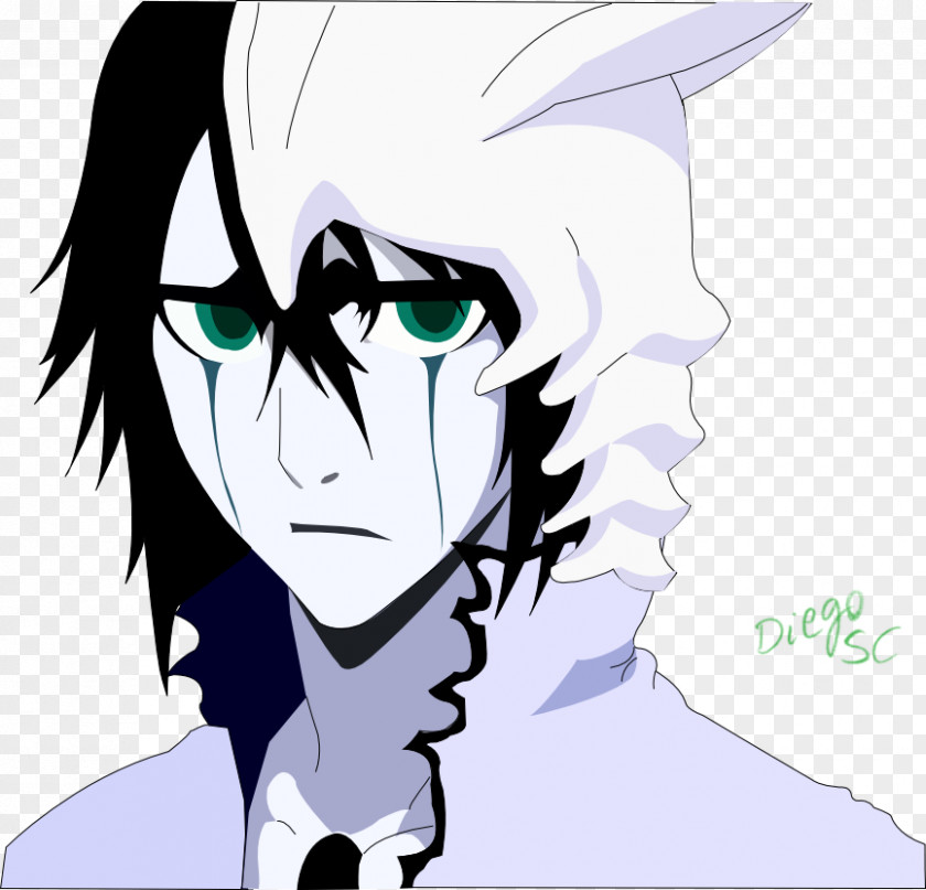 DrawingActivity Ulquiorra Cifer Coyote Stark Bleach Ichigo Kurosaki PNG