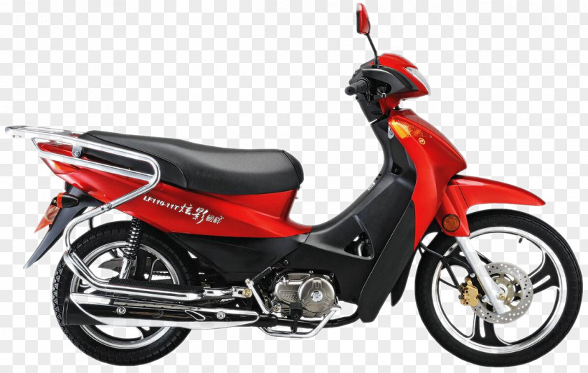 Lifan Motorcycle Honda Scooter Mondial Four-stroke Engine PNG
