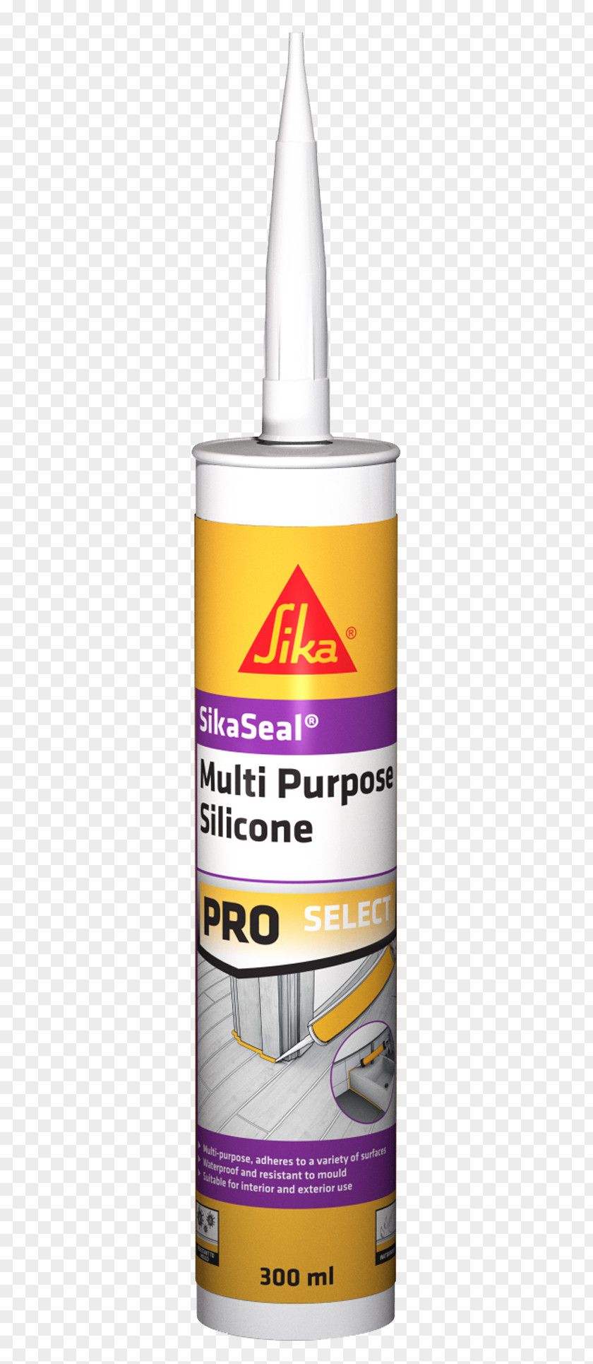 Multi Purpose Caulking Sealant Sika AG Adhesive Silicone PNG