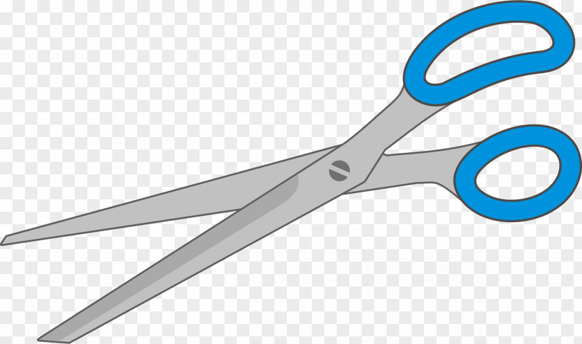 Scissors Clip Art Diagonal Pliers Openclipart PNG