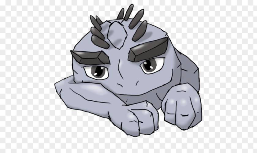 Cat Geodude Art Pokémon Alola PNG