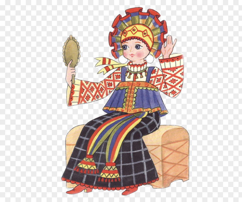 Російський національний костюм Costume Russian Clip Art PNG