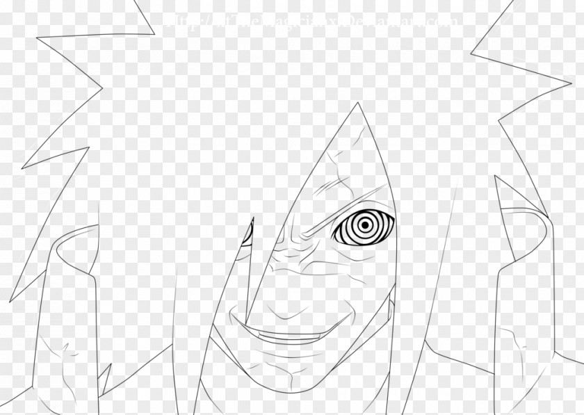 Eye Line Art Sketch PNG