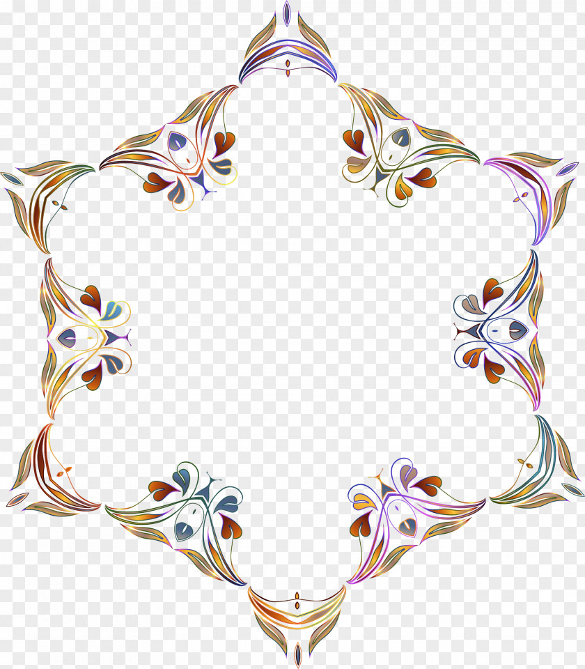 Floral Frame Clip Art PNG