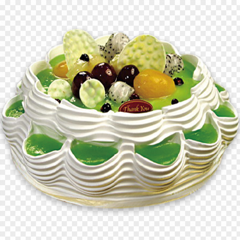 Fruit Cream Cake Ice Torte Fruitcake PNG