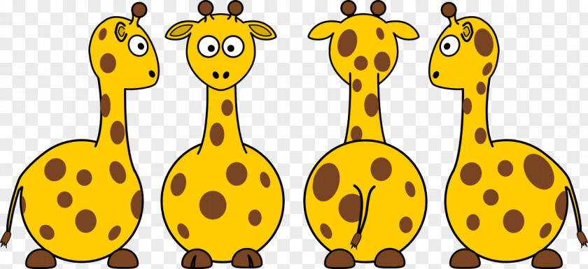 Giraffe Cartoon Picture Clip Art PNG