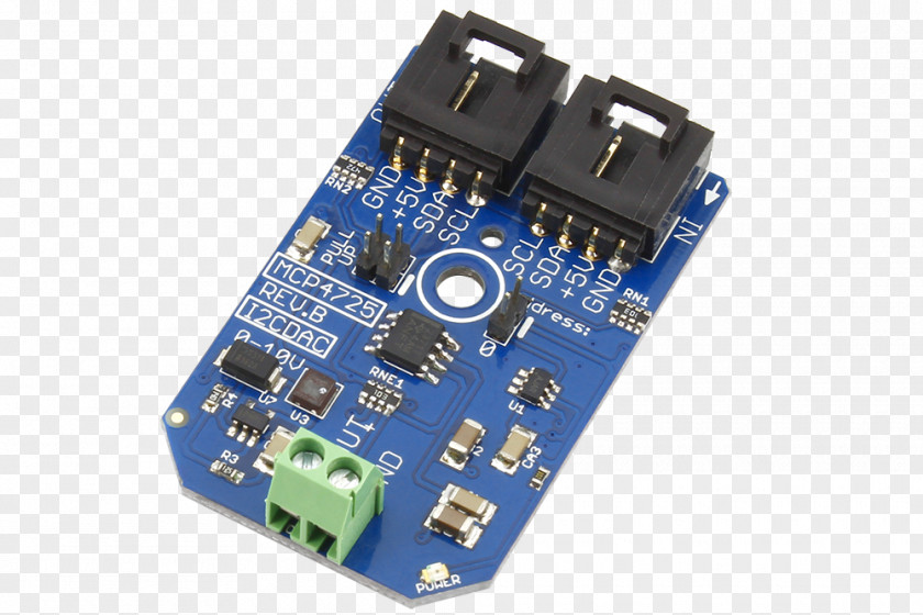 Microcontroller Digital-to-analog Converter Analog-to-digital I²C Arduino PNG