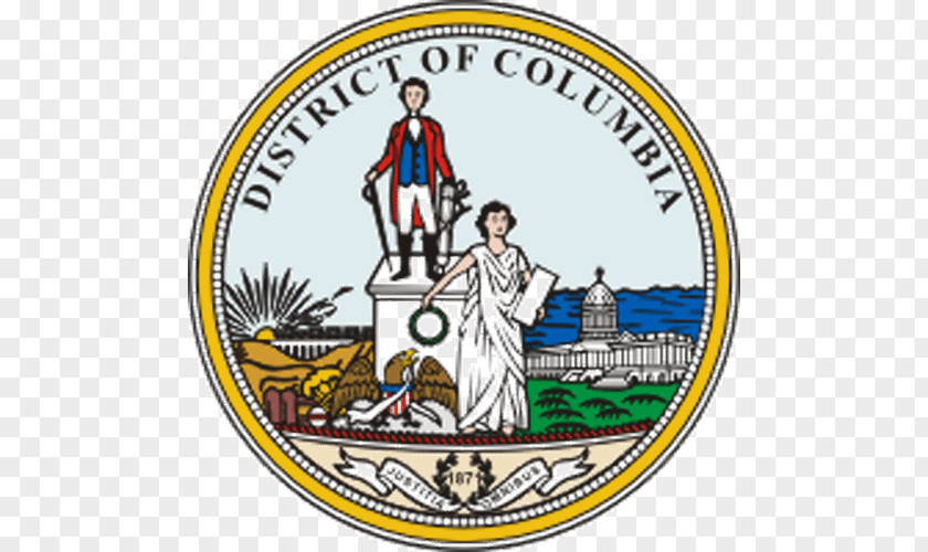 Seal Of The District Columbia United States Capitol Mayor Lady Justice PNG