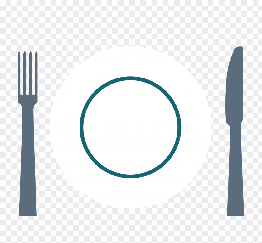 Vector Plate Knife And Fork Material Logo Brand Font PNG