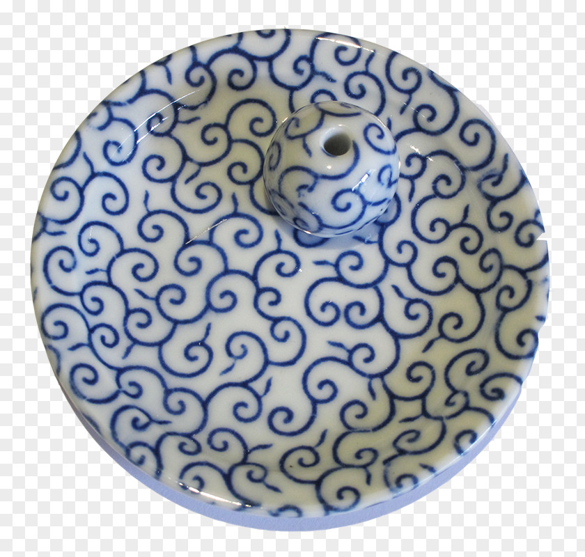 Arabesque Ceramic Censer Japanese Incense Pattern PNG