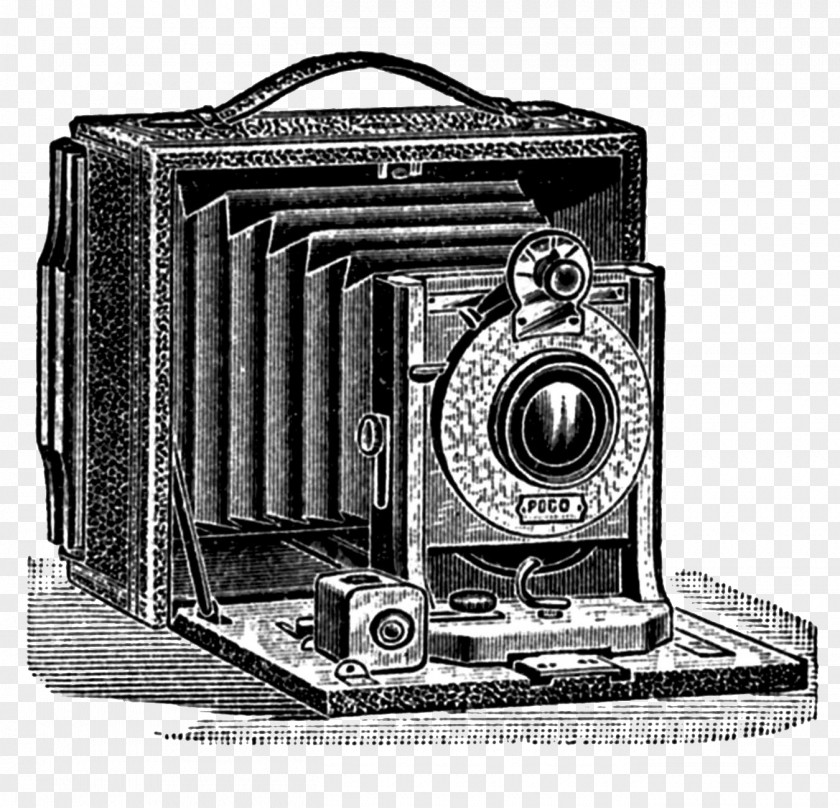 Camera Photography Black And White Drawing Clip Art PNG