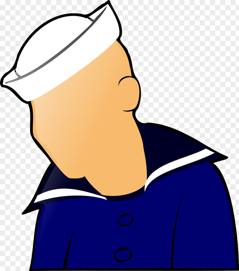 Hat Man Sailor Clip Art PNG