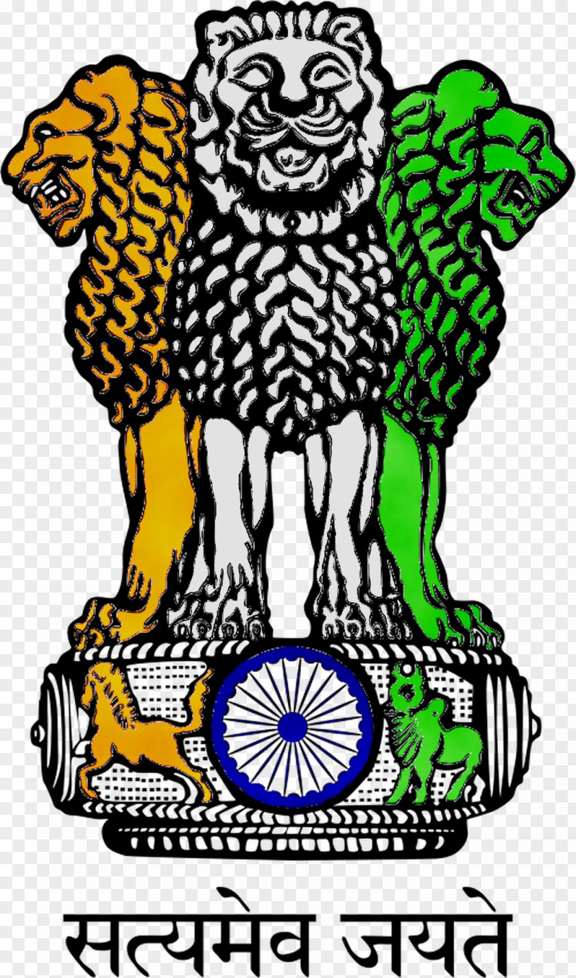 Lion Capital Of Ashoka State Emblem India National Symbols PNG
