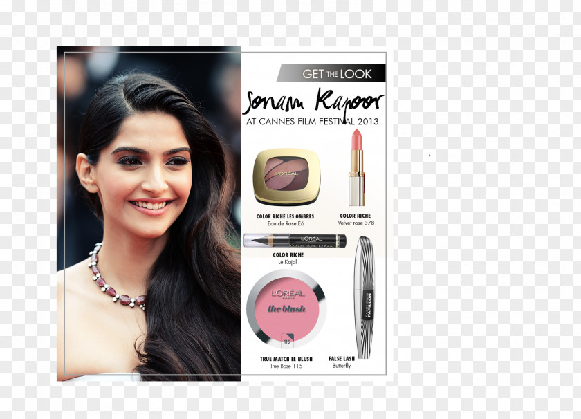 Lipstick Sonam Kapoor LÓreal Eye Shadow Beauty PNG