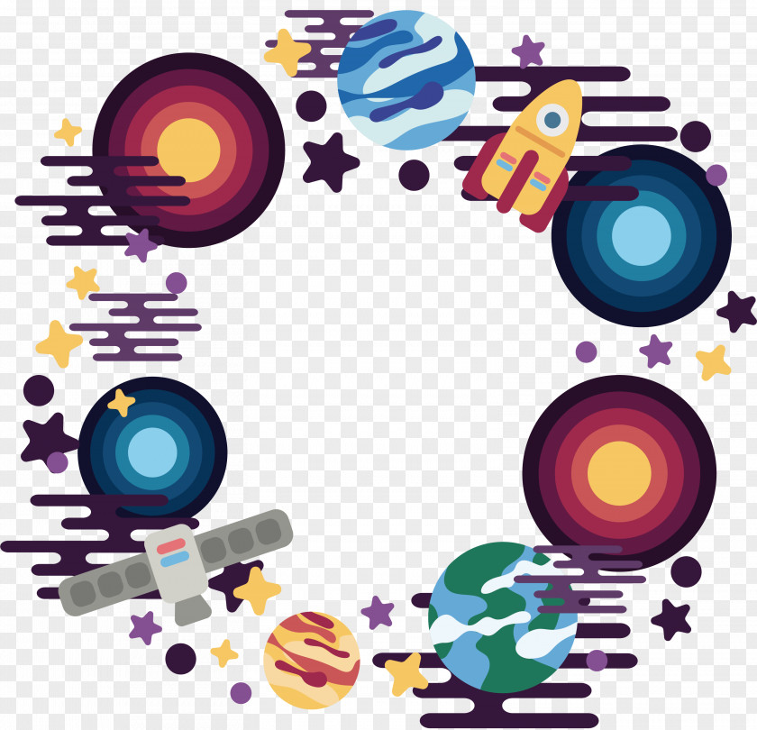 The Spaceship Borders Sky PNG