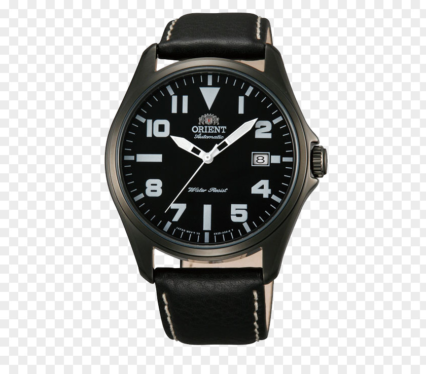 Watch Orient Automatic Clock Strap PNG