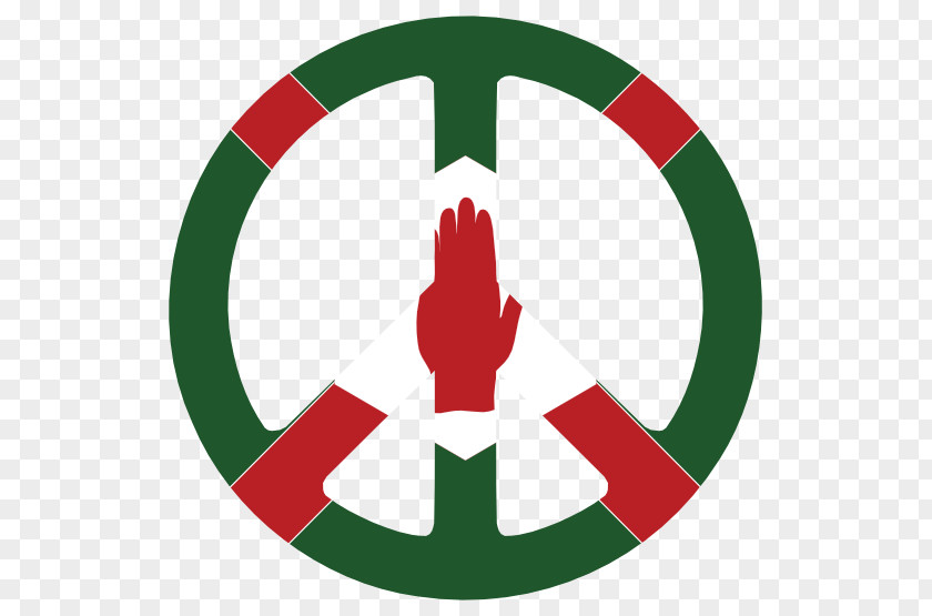 Ireland Peace Symbols Decal PNG