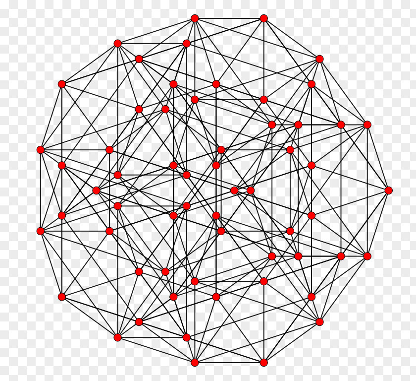 Mathematics String Art Structure 5-cube Pattern PNG