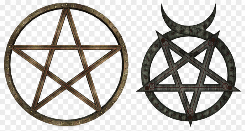 Pentagram Pentacle Wicca Altar Witchcraft PNG