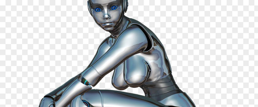 Android Cyborg She Robot Science Fiction PNG