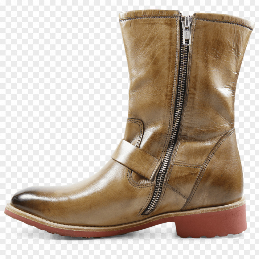 Camel Leather Cowboy Boot Riding Shoe PNG