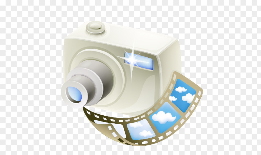 Cartoon Camera Photography Child PNG