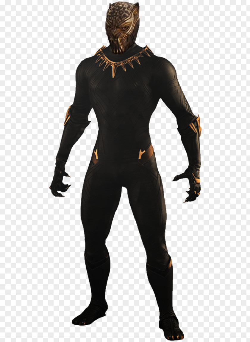 Dark Suit Black Panther Captain America Marvel Cinematic Universe Costume Action & Toy Figures PNG
