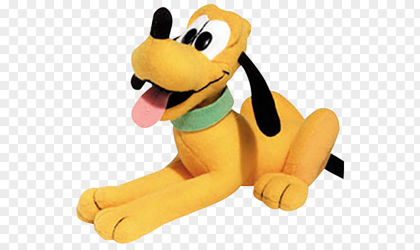 Disney Pluto Stuffed Animals & Cuddly Toys Textile Plush Material PNG