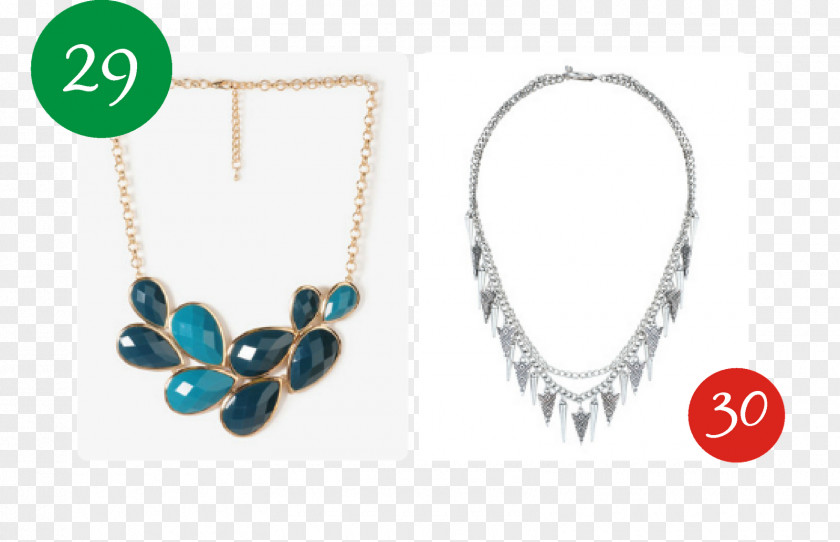 Necklace Jewellery Turquoise Chain PNG