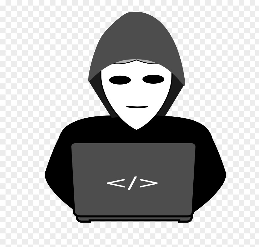 Anonymous White Hat Security Hacker Clip Art PNG