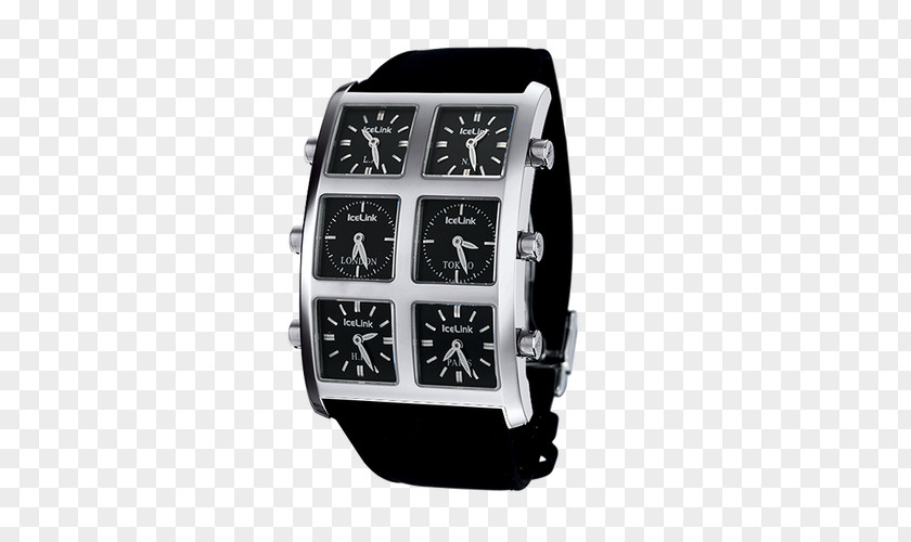Apple Chevron Print Watch Clock Stainless Steel Bracelet Diamond PNG
