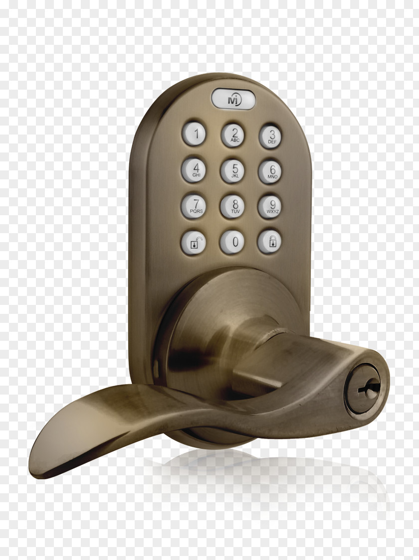 Electronic Locks Door Handle Dead Bolt Keypad Lockset PNG