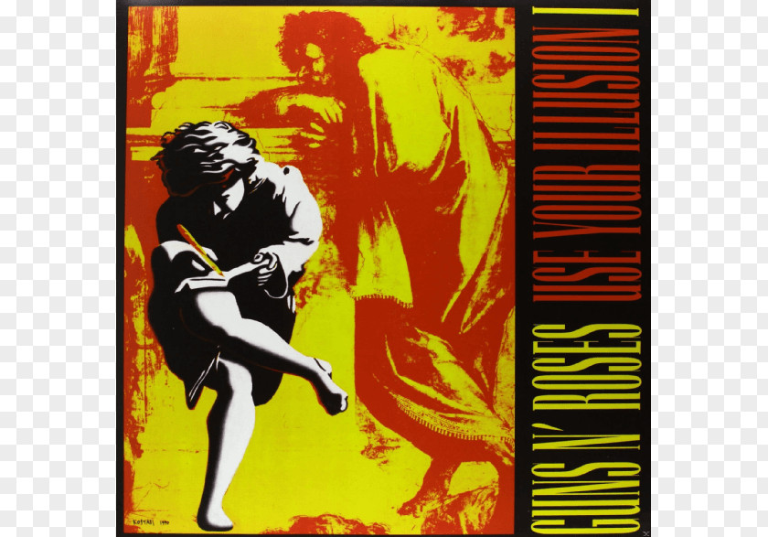 Guns N Roses Art Use Your Illusion II N' Album Tour PNG