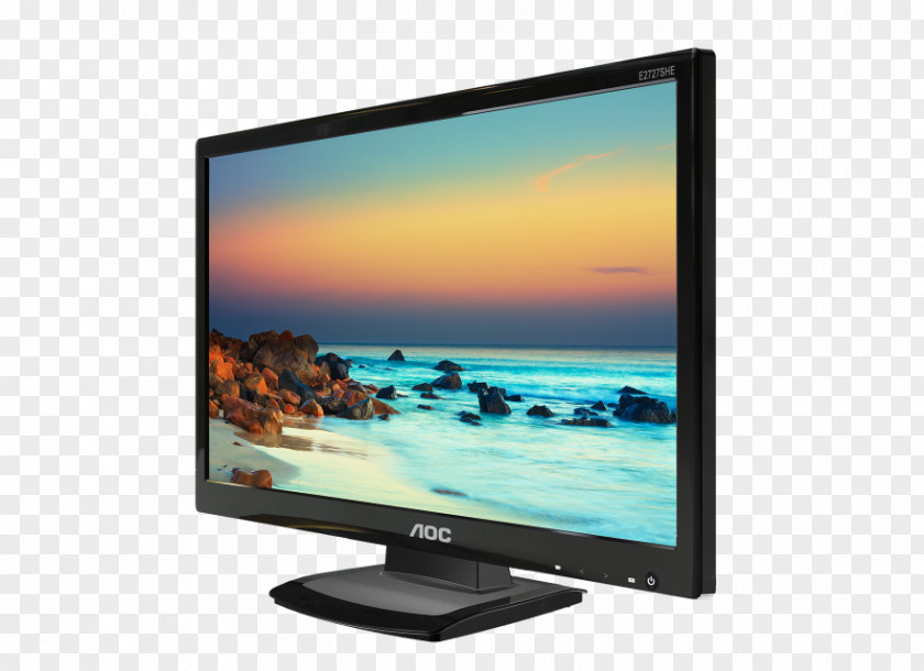 Hot Price LED-backlit LCD Computer Monitors Television 16:9 1080p PNG