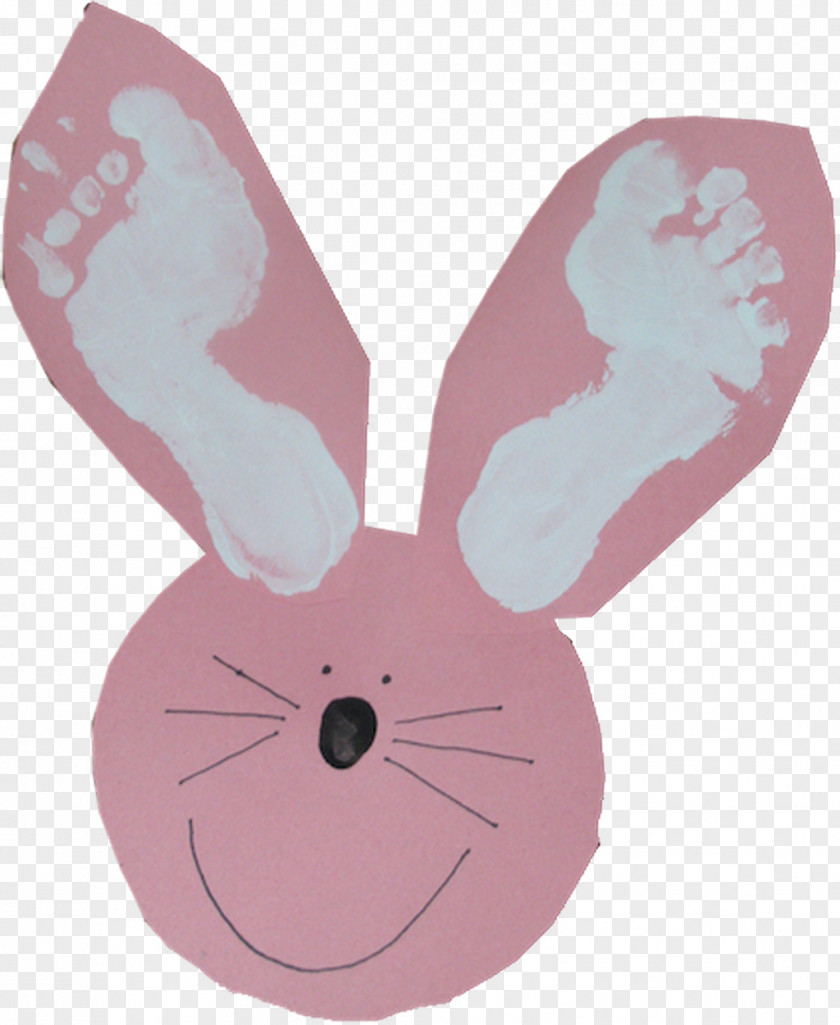 Child Easter Bunny Infant Craft PNG